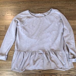Easel waffle long sleeve shirt